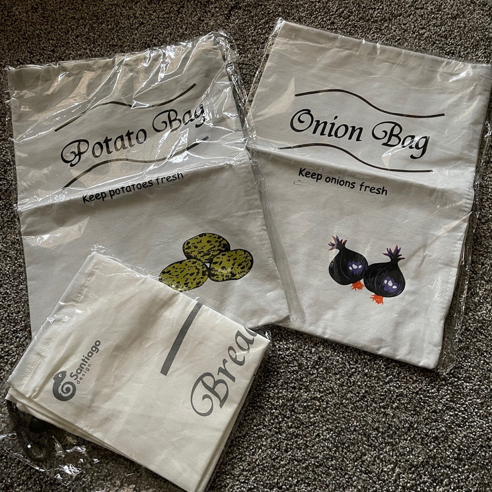 *NEW* Set of Vegetable Storage Bags